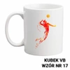 Kubek z nadrukiem- siatkówka- ponad 40 wzorów do wyboru  + Twoja personalizacja