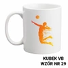 Kubek z nadrukiem- siatkówka- ponad 40 wzorów do wyboru  + Twoja personalizacja