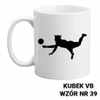 Kubek z nadrukiem- siatkówka- ponad 40 wzorów do wyboru  + Twoja personalizacja