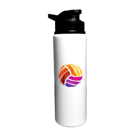 Bidon 750 ml dla fanów siatkówki Volleyball Colors