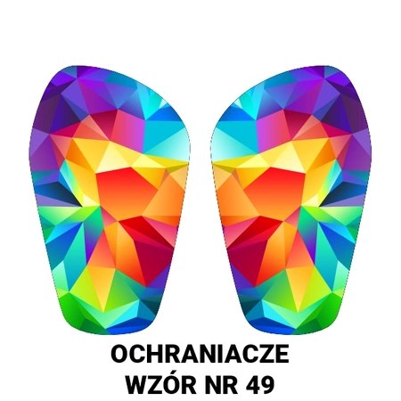 Ochraniacze piłkarskie z możliwością personalizacji- ponad 60 wzorów do wyboru