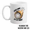 Kubek z nadrukiem- siatkówka- ponad 40 wzorów do wyboru  + Twoja personalizacja