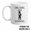 Kubek z nadrukiem- siatkówka- ponad 40 wzorów do wyboru  + Twoja personalizacja