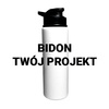 Bidon z nadrukiem: Twój herb/logo/grafika/napis