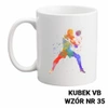 Kubek z nadrukiem- siatkówka- ponad 40 wzorów do wyboru  + Twoja personalizacja