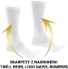 Skarpety sportowe z nadrukiem- Twój herb/logo/napis