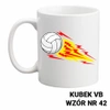 Kubek z nadrukiem- siatkówka- ponad 40 wzorów do wyboru  + Twoja personalizacja