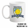 Kubek z nadrukiem- siatkówka- ponad 40 wzorów do wyboru  + Twoja personalizacja