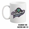 Kubek z nadrukiem- siatkówka- ponad 40 wzorów do wyboru  + Twoja personalizacja